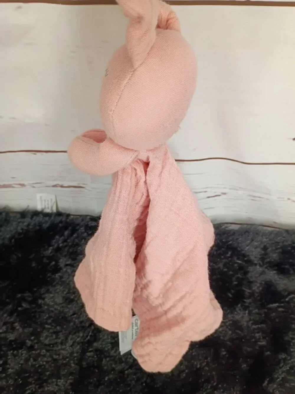 Carters Child Of Mine Pink Bunny Security Blanket Lovey 10
